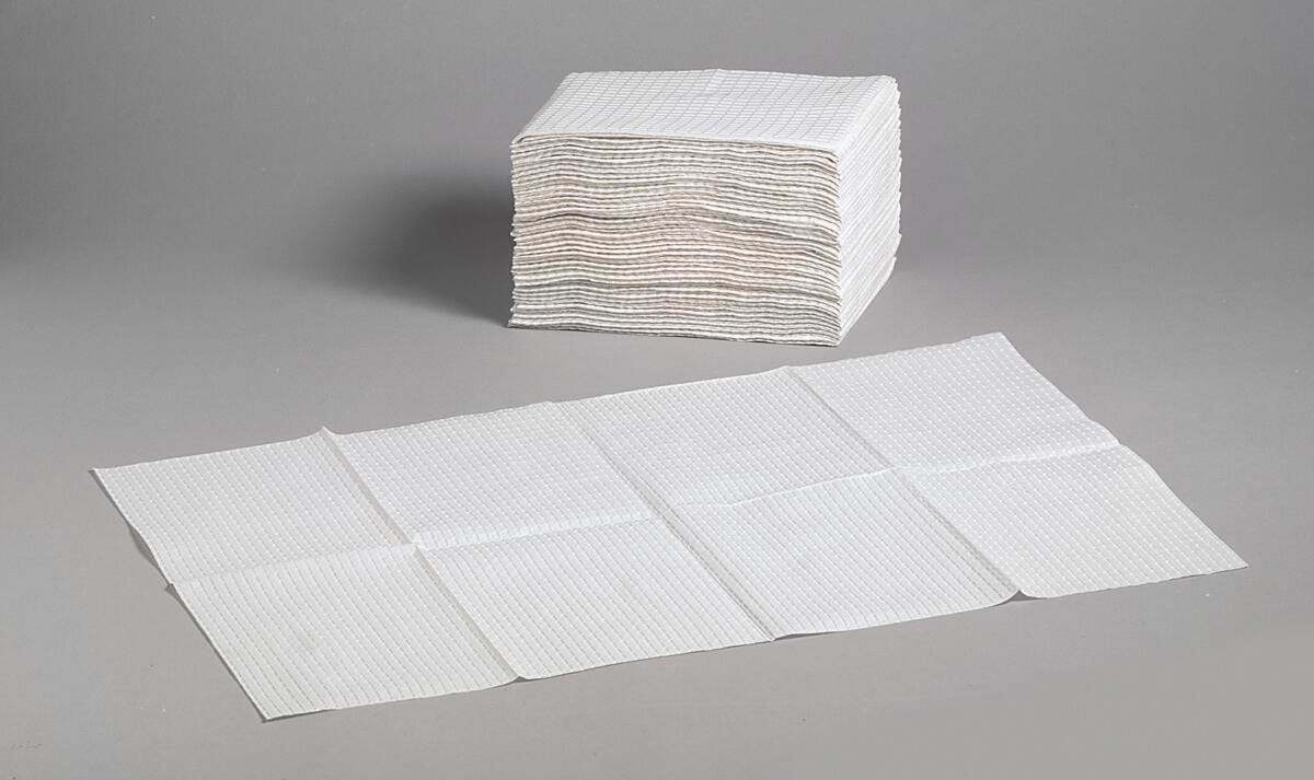 Foundations Waterproof Changing Station Disposable Liner, 13 x 19 Inches, White, Pack of 500, Item Number 1480798